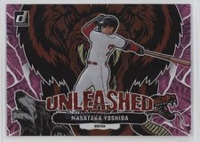 2023 Panini Donruss Unleashed Pink Fireworks Masataka Yoshida #U18 1i72