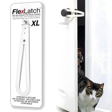 Cat Door Holder Latch - Extra Large Cat Door Alternative Installs Fast Flex L...