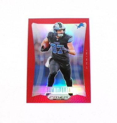 2024 Panini Prizm Deca Red Prizm Sam LaPorta #99 #'d /199