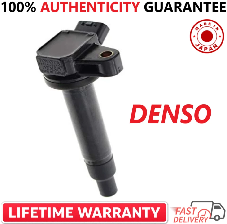 Bobinas de encendido x8 OEM DENSO para Toyota y Lexus 1998-2009 4,3 L 4,7 L, 90919-02230 Foto 3 de 4