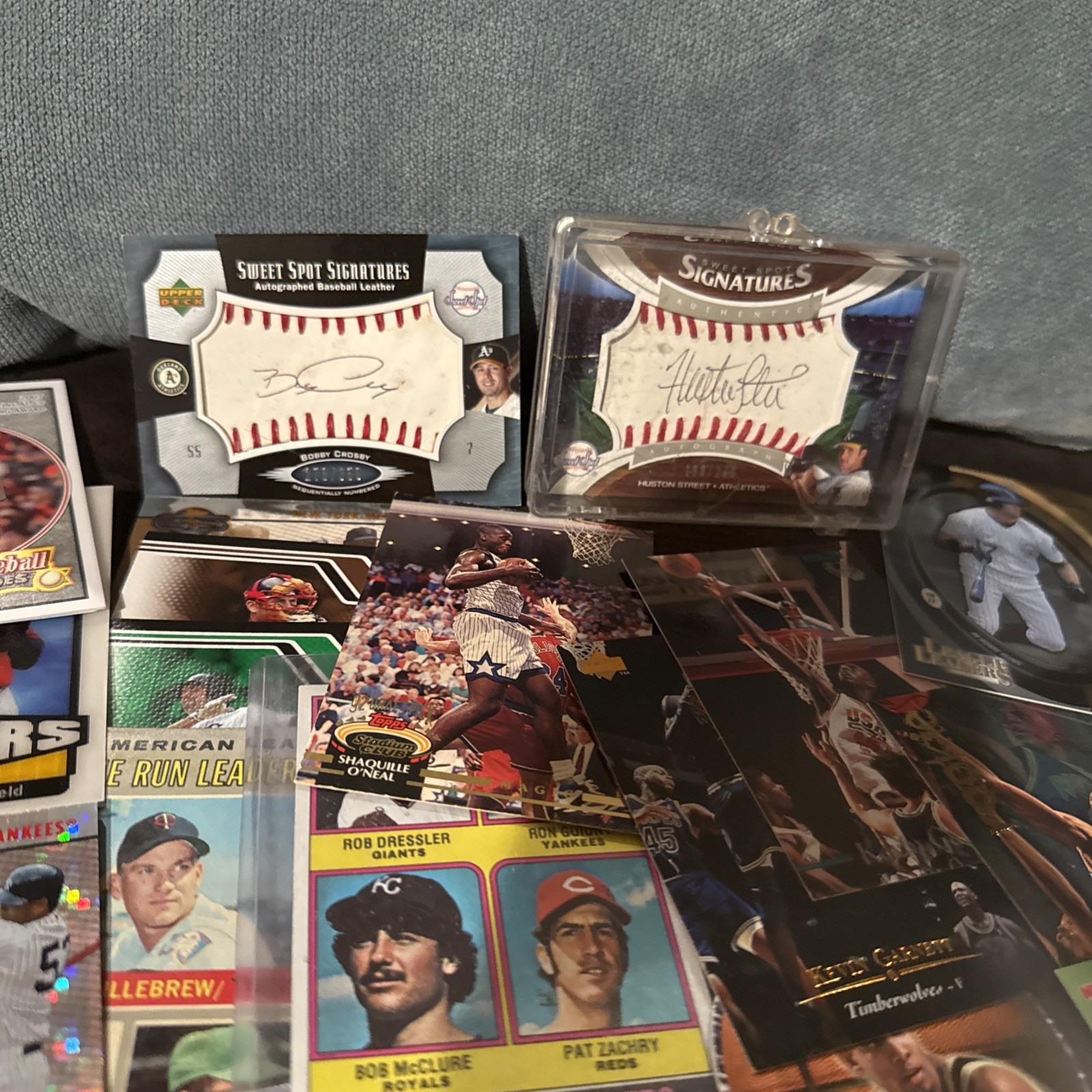 Collection Of Over 150 Sports Cards, HOF, Autograph, Game Used, Numbered MLB NBA view 4