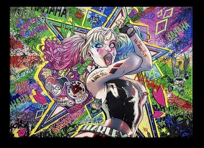 Displate Limited Edition Harley Quinn DC Comics