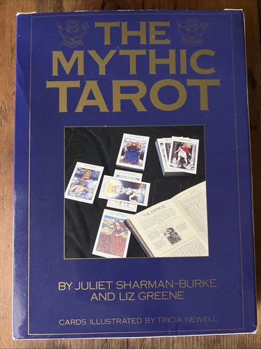 Vintage The Mythic Tarot Book and Cards Set, Sharman-Burke & Greene 1986 NWOT