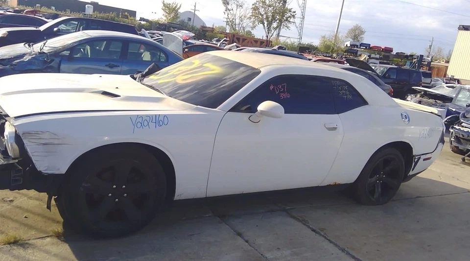 09 10 11 12 13 2014 Dodge Challenger Passenger Right RH Sun Visor in Black Foto 4 de 4