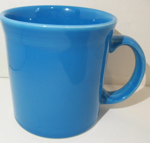 Vintage Homer Laughlin Blue Fiesta Coffee Mug 10oz