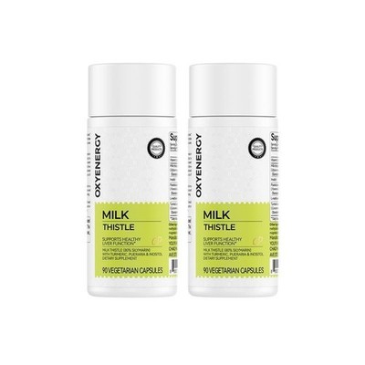 2~3pcs Oxyenergy Detox Thistle Liver Milk & Colon Cleanse, Liver Health Support