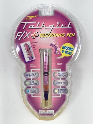 NEW* Talk Girl Recording Pen Home Alone 2 Tiger Electronics 1995