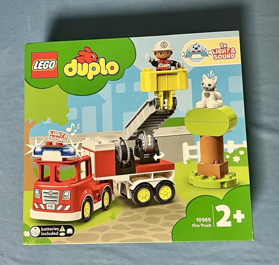 LEGO® Duplo 10969 Feuerwehrauto Ergänzungs Set mit Licht und Sound,NEU ...