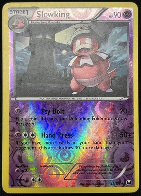 Slowking 49/108 Dark Explorers Reverse Holo Rare Pokemon Card 2012 BW5 MP