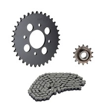 Kettensatz Kettenrad 35Z Ritzel 14Z für Hercules K50 Sprint (ab FG 685160523)