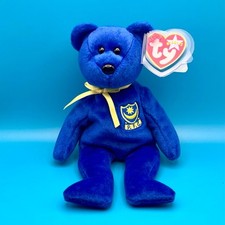 TY Beanie Baby - POMPEY the Bear (UK Portsmouth Football Club Exclusive)