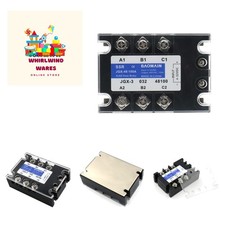 3 Phase Solid State Relay 4-32 VDC Input 480VAC 100 Amp Output DC/AC