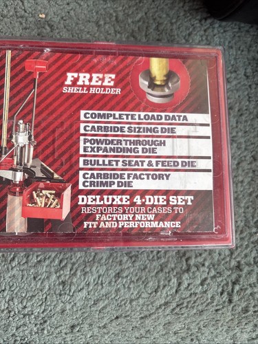 Lee Precision Deluxe Carbide 4 Die Set for 40 S&W / 10mm Auto # 90965 New!