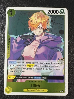 Lilith R OP13-113  Foil Carrying On His Will