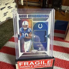 🔥 2024 Certified New Generation Patch 295/399 COLTS Adonai Mitchell RC🔥
