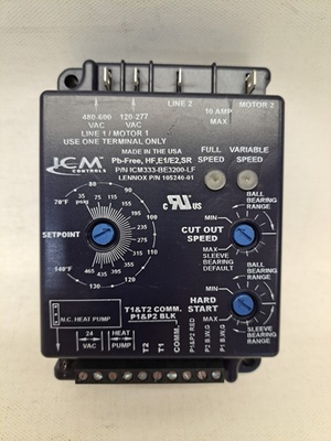 #ad ICM Controls ICM333 BE3200 LF Head Pressure Control USED??? $135.00