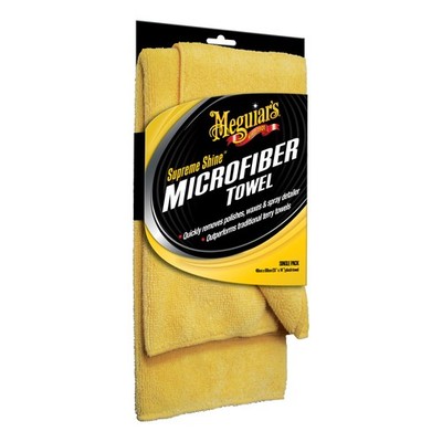 Meguiar's Supreme Shine  Mikrofasertücher 40x60, Microfiber Towel Mikrofaser