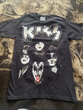 KISS Ace Frehley 2010 Tour Black T-Shirt Adult Small (34-36)