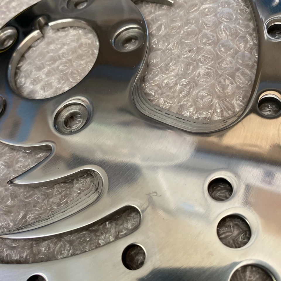 "Rotor de freno 11-1/2"" para motocicleta Harley Davidson 1984-1999 lado izquierdo" Foto 3 de 4