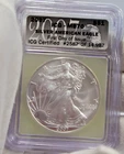 2007 US Silver Eagle $1 ICG MS70 FDOI #2587 of 14987