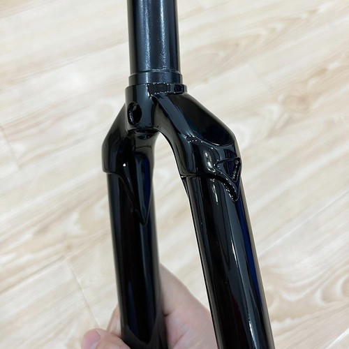 Chromoly 4130 Road Bike Rigid Fork 700C x 25.4mm 25C Caliper Brake Classic - Picture 6 of 10
