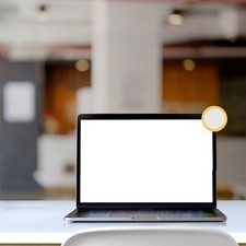 Specchio Retrovisore Computer 1 Pezzo Specchio Ingranditore per Sicurezza Personale