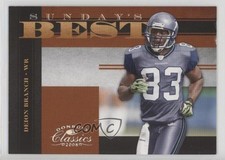 2008 Donruss Classics Sunday's Best Silver 195/250 Deion Branch #SB-39 1t5