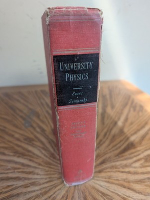 University Physics Complete Edition Sears & Zemansky, Addison-Wesley MIT, 1955