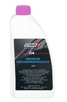 3x 1,5L CAR1 Premium Kühlerfrostschutz C13 viol. Kühlerschutz Frostschutz CO5050