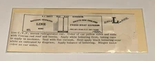 “125 LINE” HO TRANSFERS-SWIFT’S NEW ENGLAND FRESH MEAT EXPRESS REFRIGERATOR CAR
