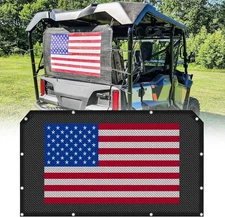 StarknightMT Pioneer Back Window Old Glory Flag Printing ( Colorful Version) 