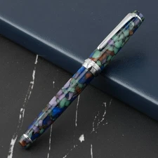 Majohn Newmoon 2 Acrylic Fountain Pen EF/F/Small Bent Nib Writing Gift Pen