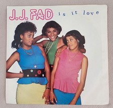 J.J. Fad - Is It Love 7” 45 Single 1988 RARE Promo Dr.Dre Easy E Arabian Prince