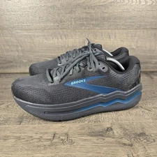Brooks Ghost Max 2 Men's Running Shoes Black/Blue, Size 11.5 EE Wide