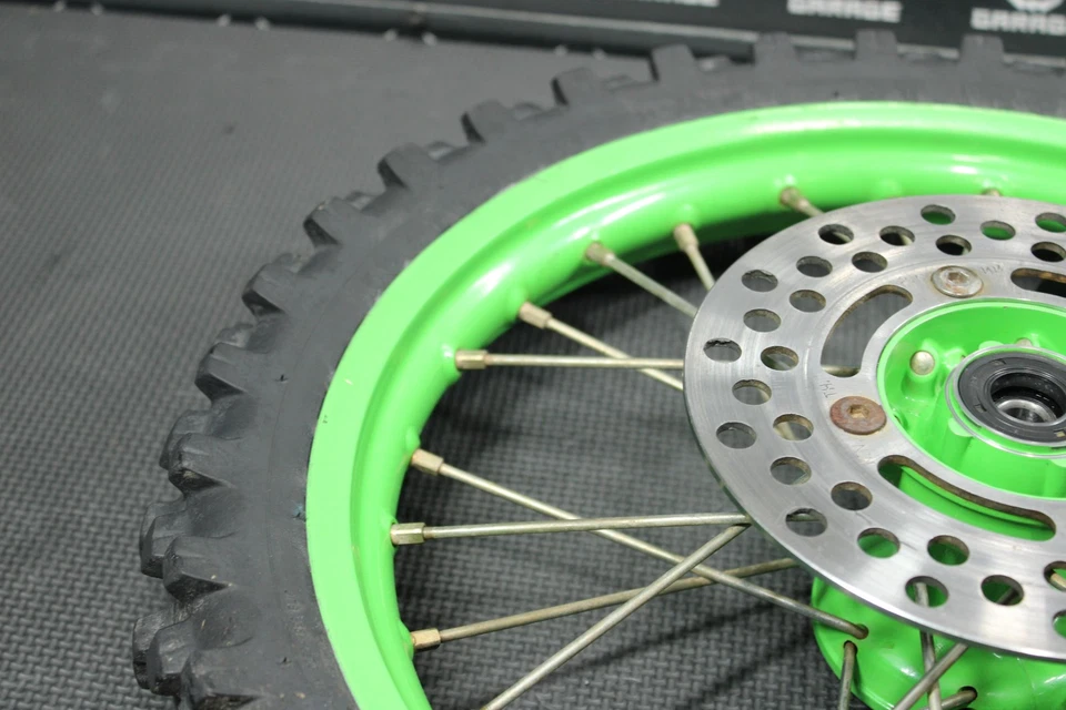 Kawasaki KX65 2003 OEM EXCEL 14" montaje de buje de llanta delantera 41090-1124 Foto 3 de 4