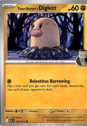 Team Rocket's Diglett 100/217 Mega Evolution: Ascended Heroes