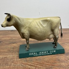 IDEAL True Type Jersey Cow STORE DISPLAY American Cattle Club New York Figurine