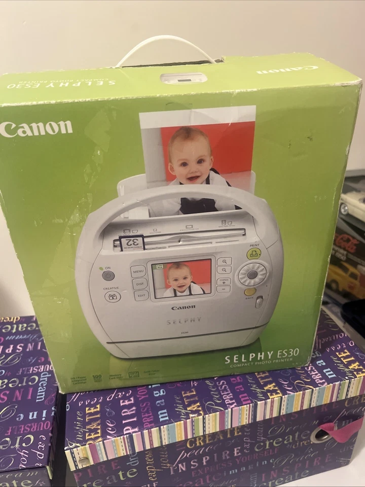 Canon SELPHY ES30 Compact Photo Printer – New Open Box to Verify - Image 2 of 4