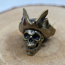 Solid Brass / Copper Lanyard Bead EDC Knife Tool Paracord Beads / Lanyard Beads