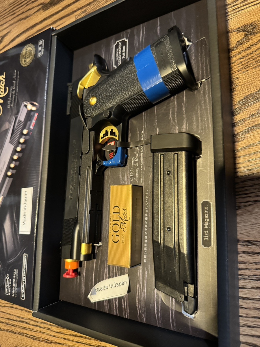 Tokyo Marui Hycapa 5.1 Gold Match Hand Gun Air for sale Tokyo Marui Hycapa 5.1 Gold Match Hand Gun Air for sale