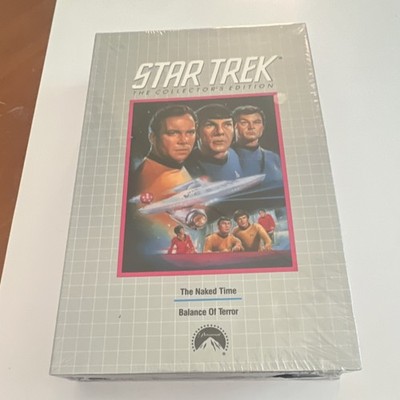 Paramount Star Trek Original Series VHS Naked Time/Balance of Terror