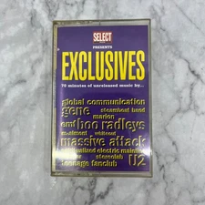 Vintage Rock Reggae - Exclusives - Select Sampler 1995 Cassette Tape TJ1-4