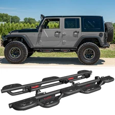 Vijay Fits 2007-2017 Jeep Wrangler JK (4 Doors） Running Boards Side Steps