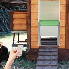 Automatic Chicken Coop Door Chicken Coop Door Solar Powered Remote Control