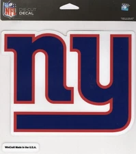 WinCraft New York Giants Die Cut Decal  7.75" x 6" (Color)