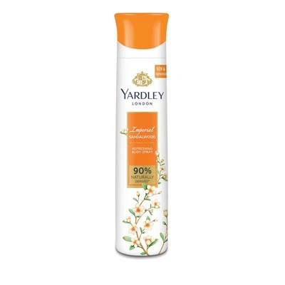 Yardley London Imperial Sandalwood Brume Rafraîchissante Pour Le Corps 150ml - Photo 1/4