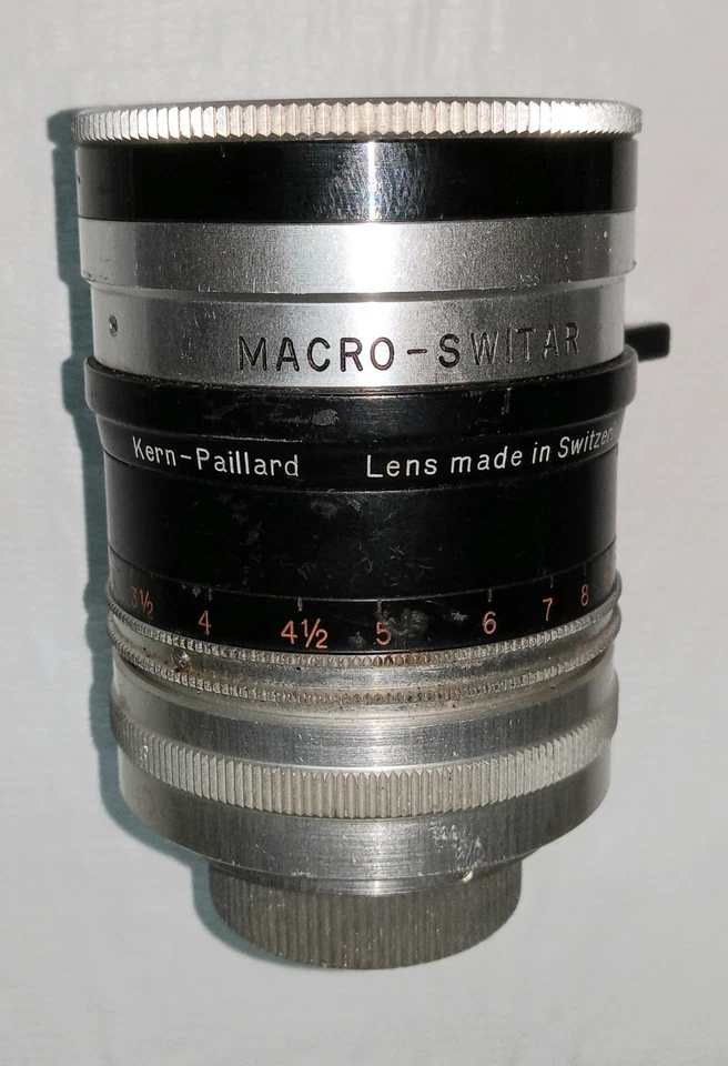 Kern Paillard Macro Switar 1.4/50mm H16RX Lens M25 C-mount - Image 2 of 4
