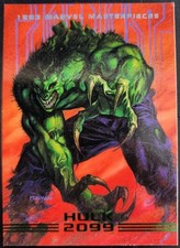 HULK 2099 # 20 MARVEL MASTERPIECES CARD 1993