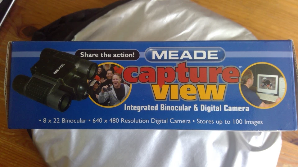 Binoculares y cámara digital integrados Meade Capture View 8X22 Foto 3 de 3