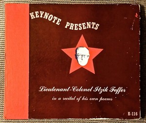 LT-COLONEL-ITZIK-FEFFER-in-a-Recital-of-His-Own-Poems-1944-Keynote-Set-K-116